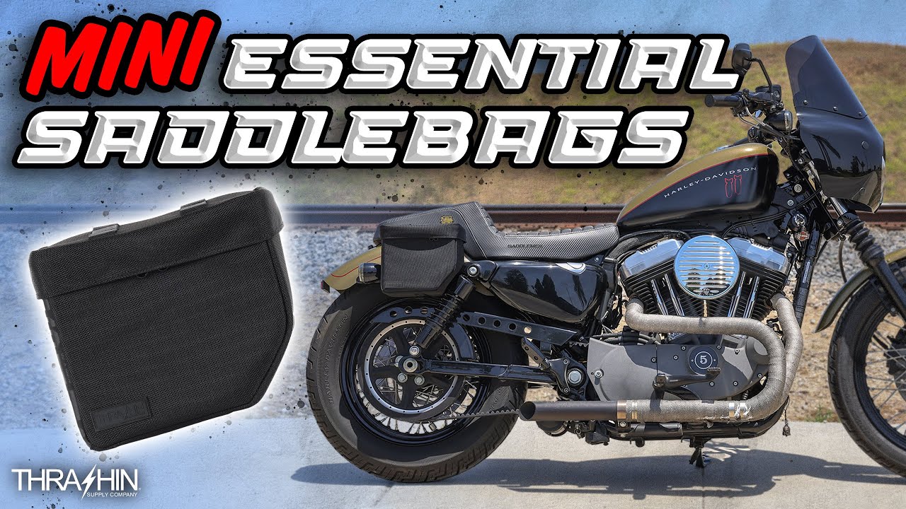 Mini Essential Base Saddlebags (HARLEY SPORTSTER SADDLEBAGS)