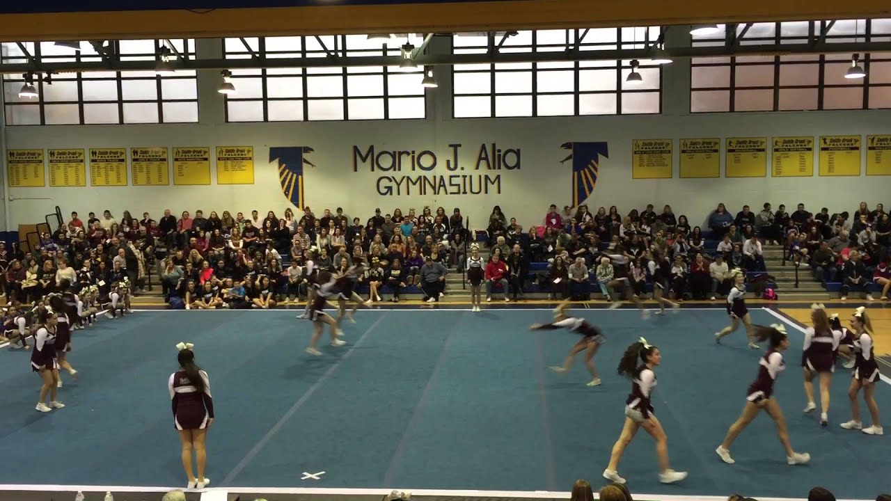 nutley varsity cheer 1/17/16