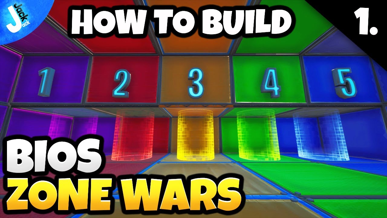 How To Build BIOS ZONE WARS With CUSTOM Teams | PART 1 | Fortnite Creative - Detailed Tutorial