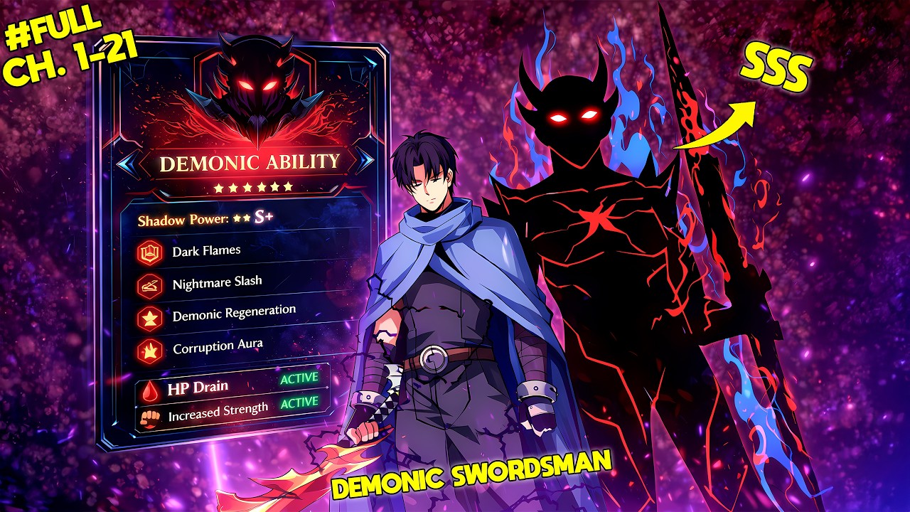[FULL] He AWAKENED a DEMONIC SWORDSMAN class and GAINED an ability to ELIMINATE GODS | Manhwa Recap