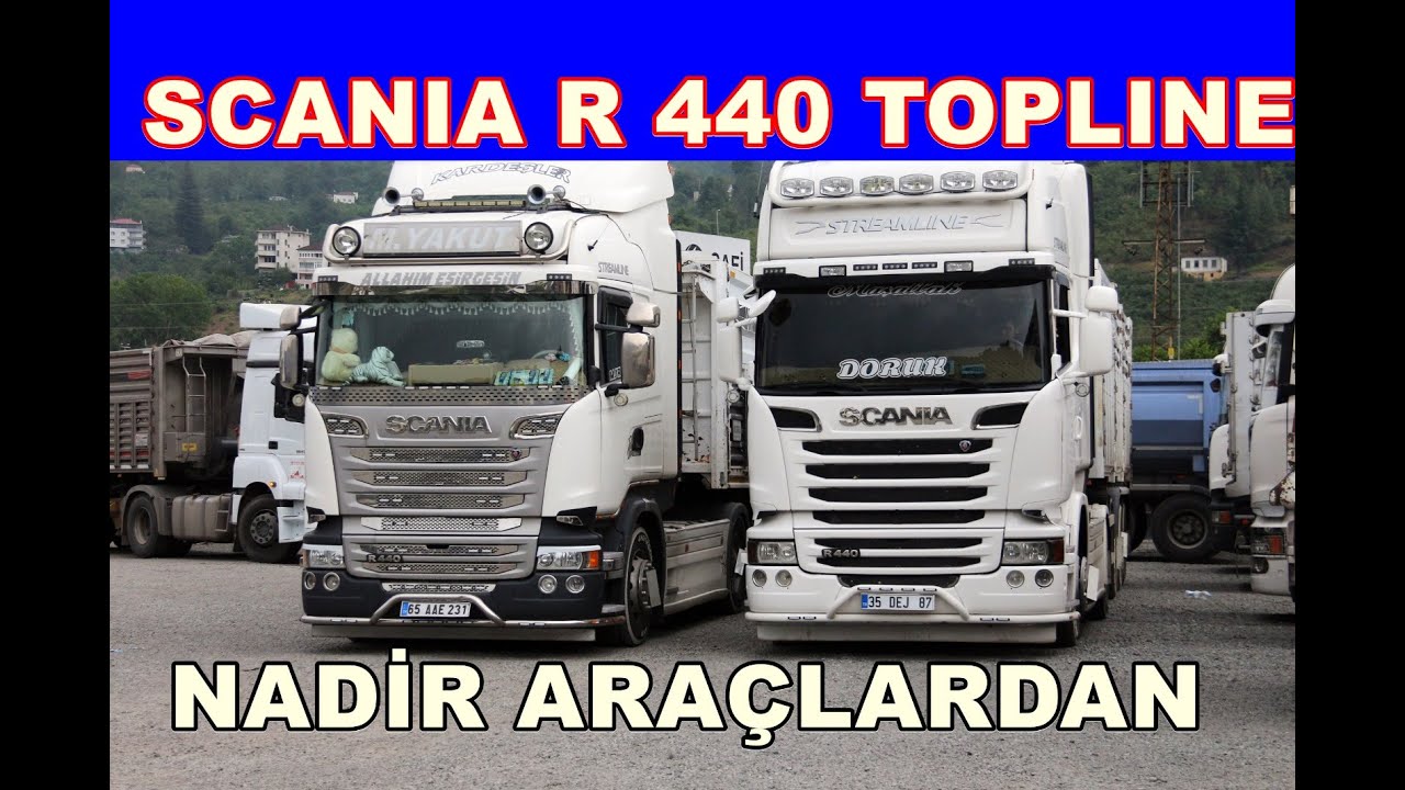 2014 MODEL SCANIA STREAMLINE / TOPLINE R440 / TIR TANITIM