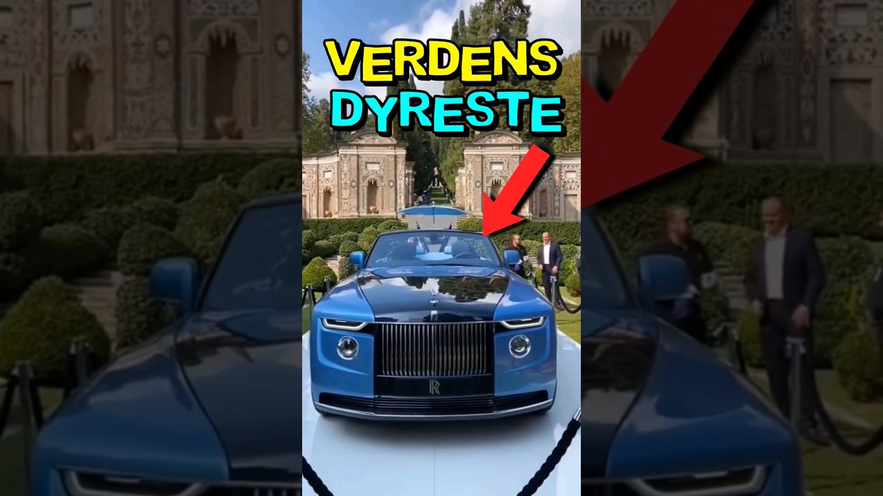 Verdens DYRESTE Bil! 🤑