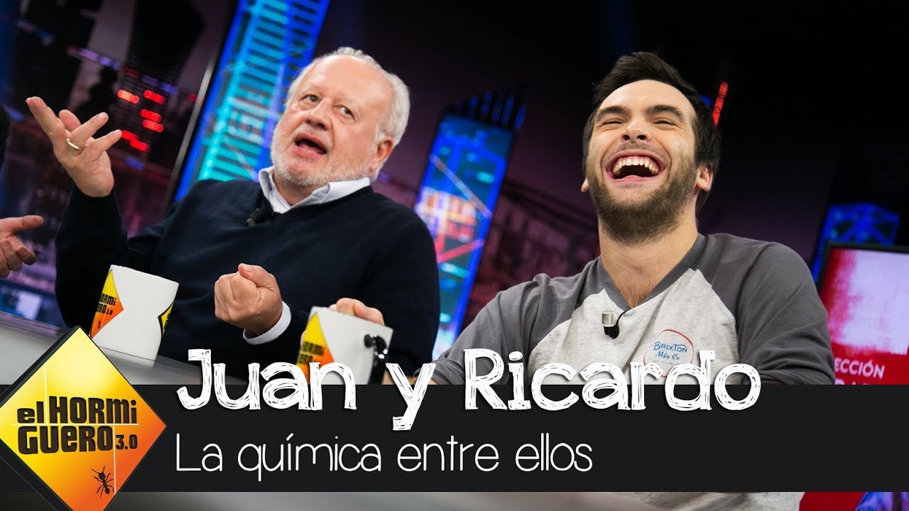 Juan Echanove y Ricardo Gómez demuestran la química que hay entre ellos - El Hormiguero 3.0