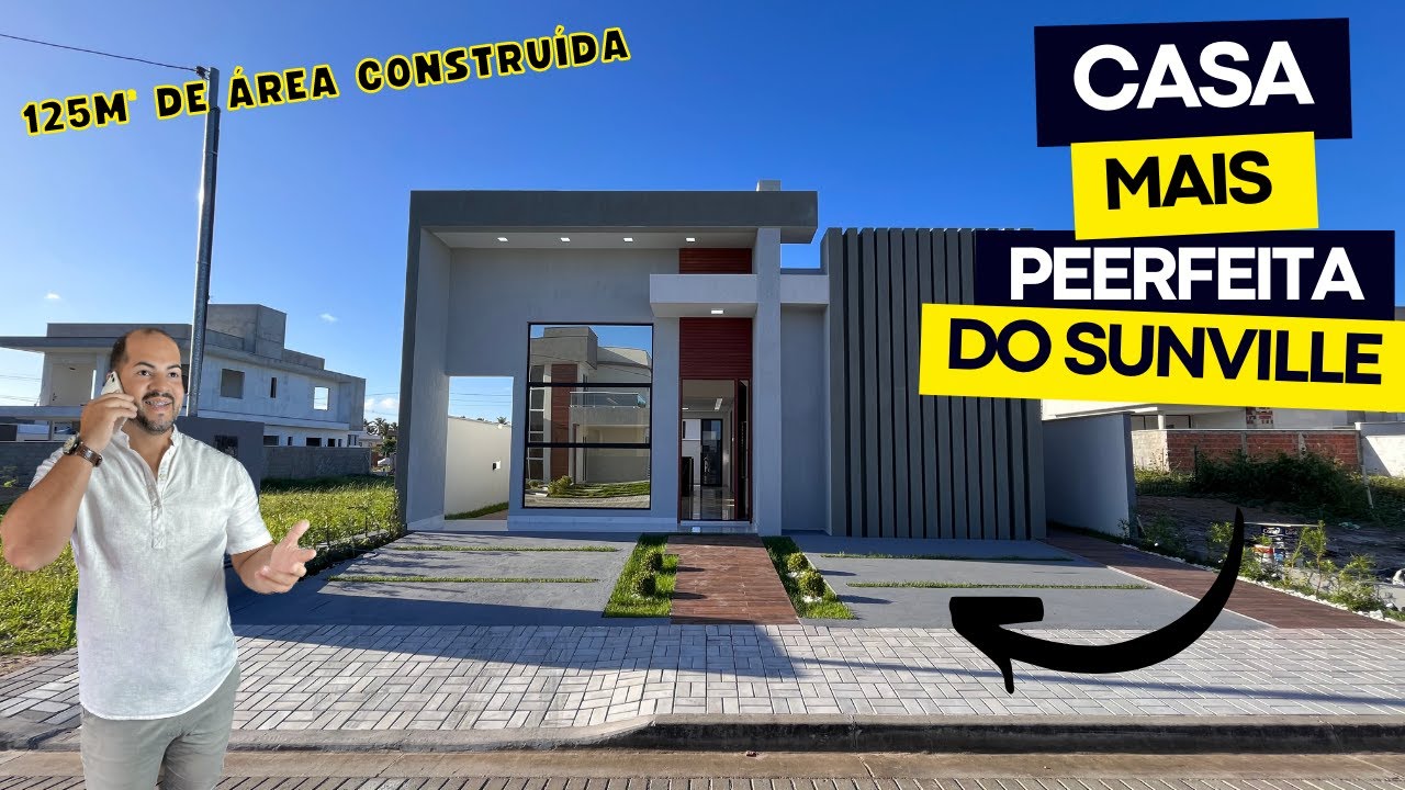Casa lindíssima no Sunville Residence- João Pessoa