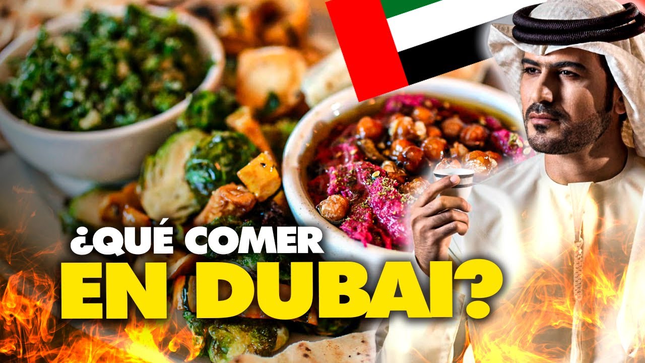 ¡Descubre QUÉ COMER en DUBAI! 🇦🇪 Comidas de Emiratos Árabes!