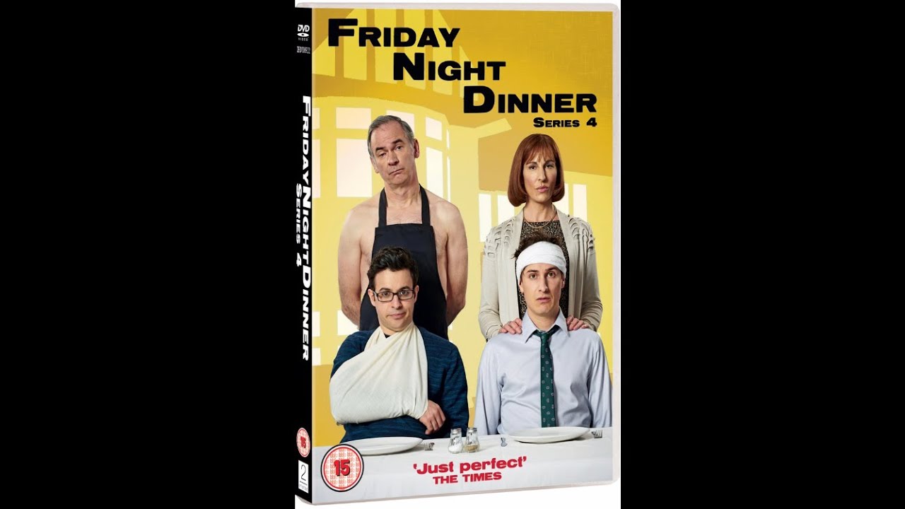 Friday Night Dinner Series 4 (2016) DVD Menu Walkthrough