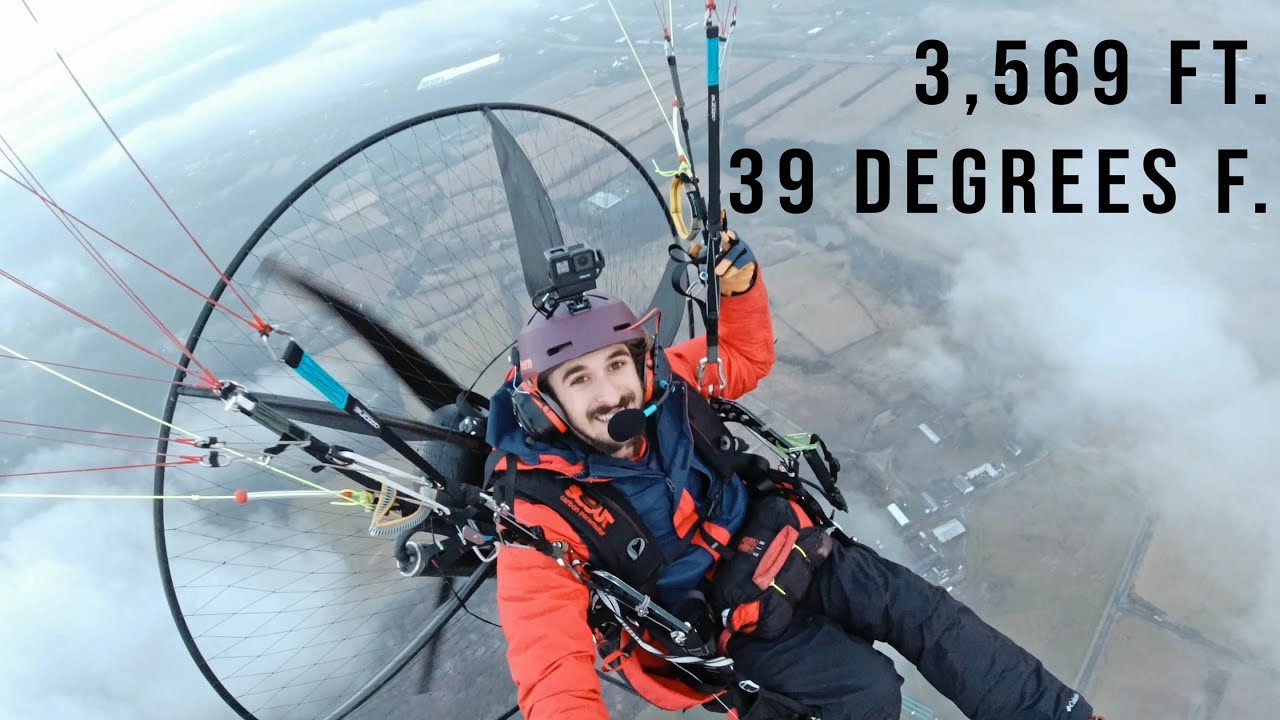 Flying 3500 FEET over Clouds in FREEZING CONDITIONS to try and FIND THE SUNSET.