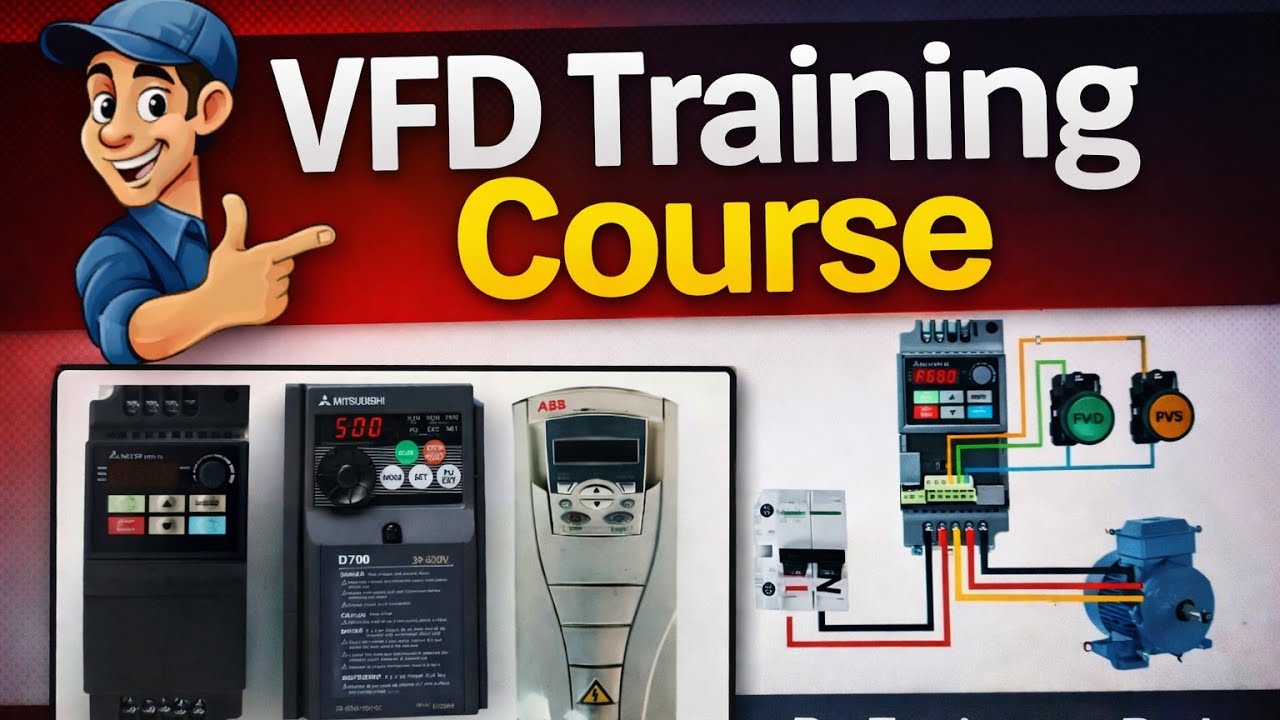 What is VFD ? | VFD Drives Training | VFD Tutorial For Beginners | VFD Connections l VFD working 