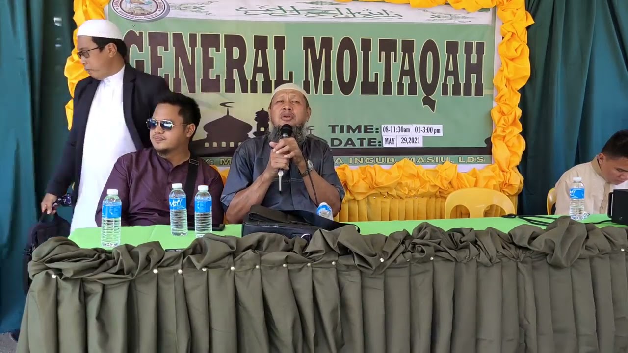 FIRST GENERAL MOLTAQAH in MASIU LDS (SHEIK DR. ABDULLAH) ANG PAG IWAS SA MGA AQEEDAH NA LIGAW