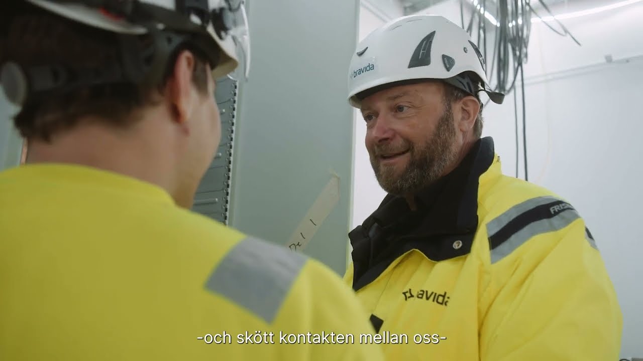 Projektfilm - Bravida Viking Link, Danmark - SV text