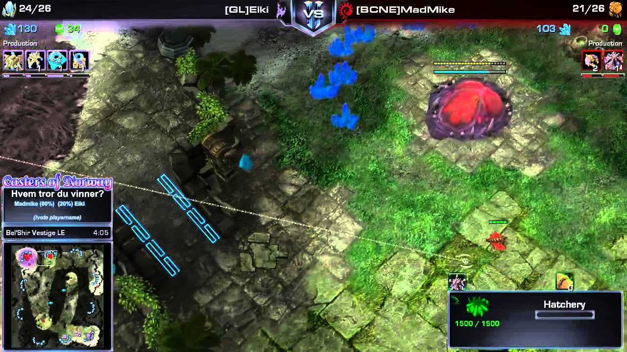 SC2CoN Masters Cup#2 [GL] Eiki vs [BCNE] Madmike