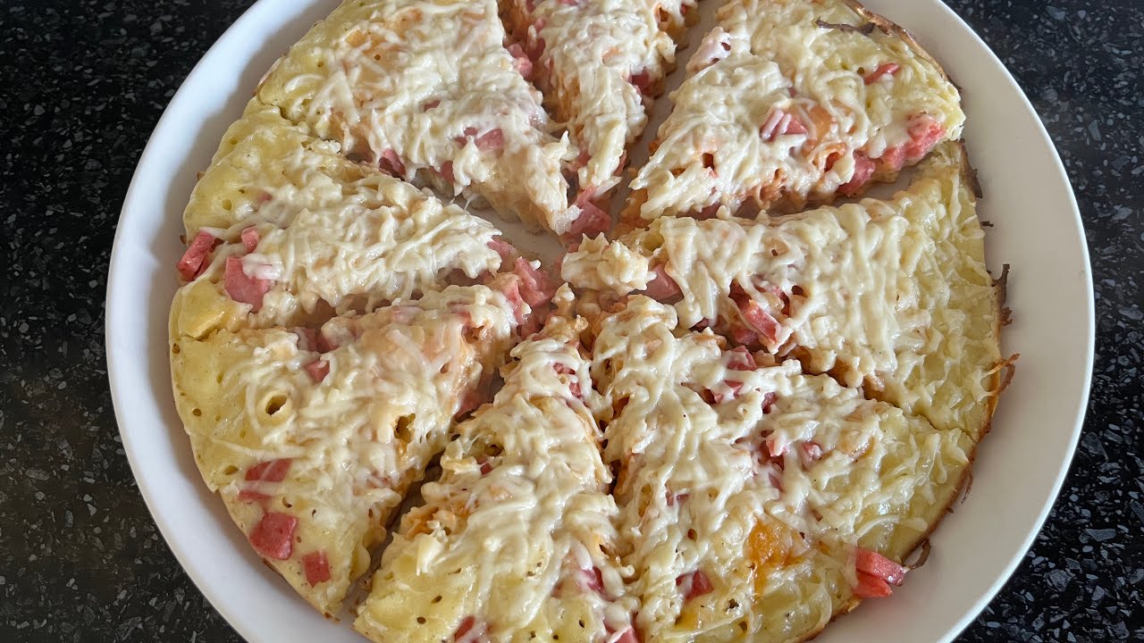 Пицца на сковороде 😍 8минутта дайын болатын пицца