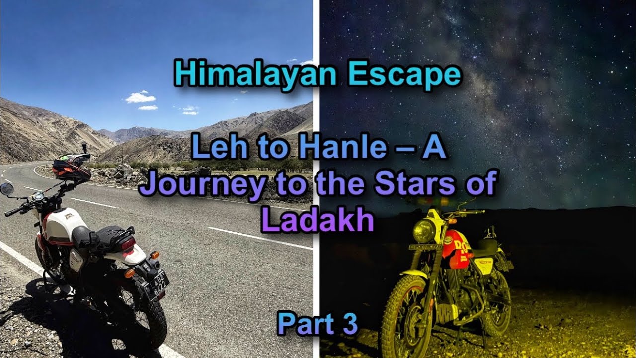 Leh to Hanle on Royal Enfield Scram 411 | Himalayan Escape Ride Expeditions!