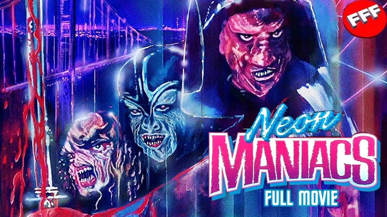 NEON MANIACS | Full MONSTER HORROR Movie HD