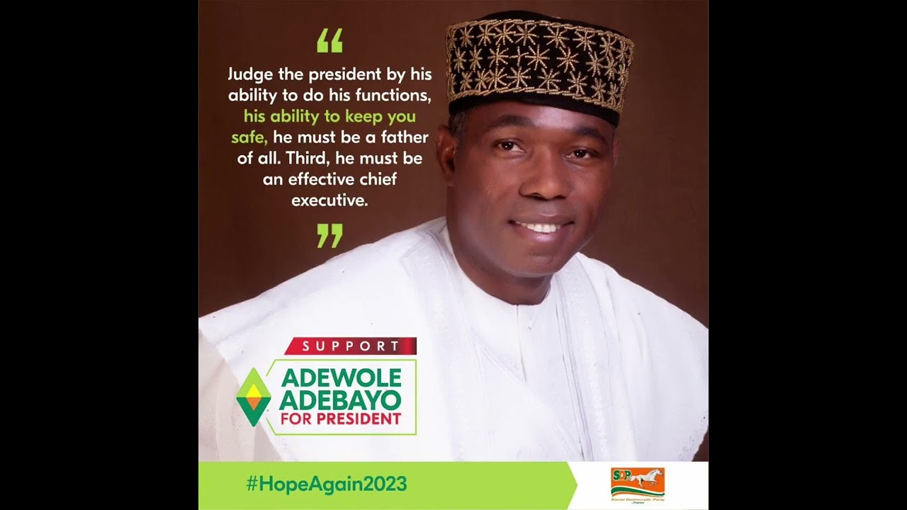 State of the Nation with @Pres_Adebayo on View Point with Victor Iroele of Silverbird Rythm 94.7.