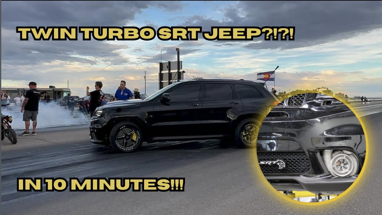 Twin Turbo Jeep Track Hawk build in 10 Minutes