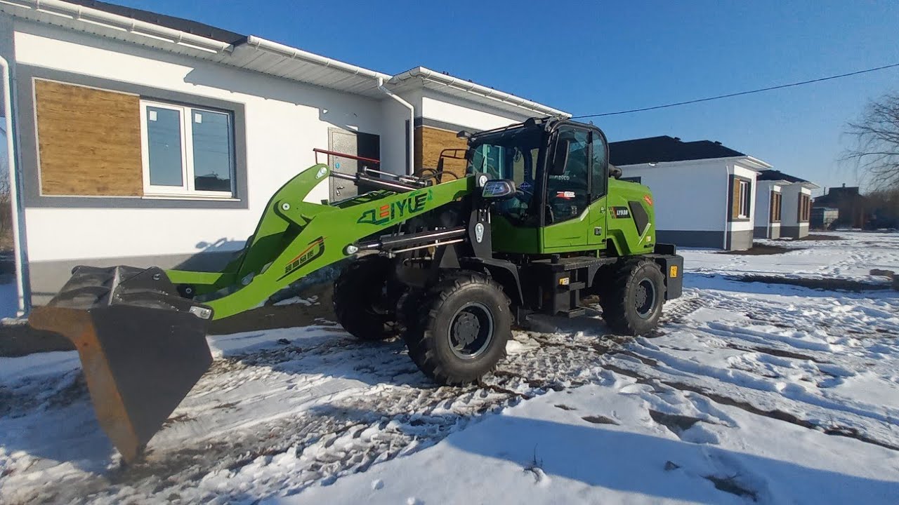 LY 938  ФРОНТАЛЬНЫЙ ПОГРУЗЧИК В РАБОТЕ. ЗЕМЛЯ ЗАМОРОЖЕНАЯ -15 ( zl938 936 928)