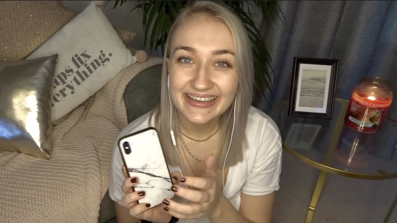 WHAT'S ON MY iPHONE X?! Part 2 | ASMR