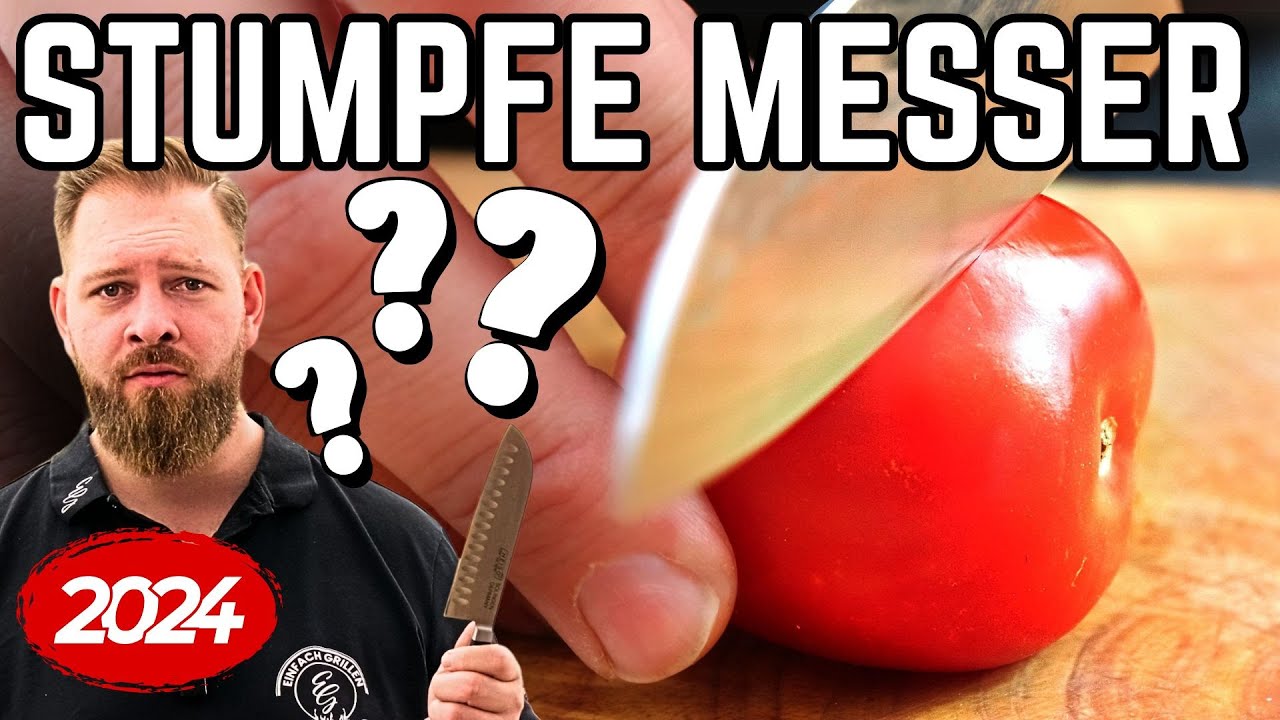 IMMER scharfe Messer! Tipps für den Alltag, Schärfen und Schleifen 🔪