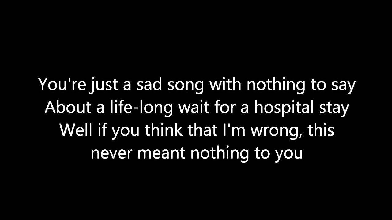 Disenchanted - Lyrics - My Chemical Romance