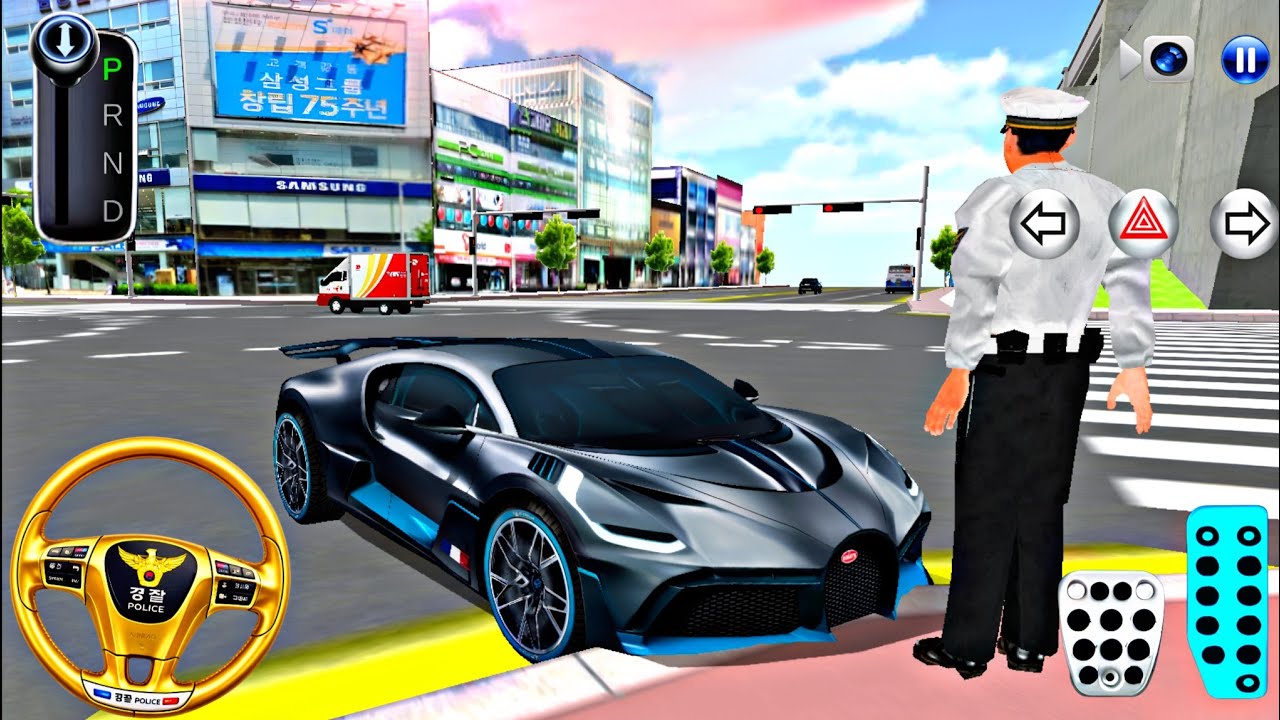 Bugatti Divo City Car Driving - 3D Driving Class - Android Gameplay