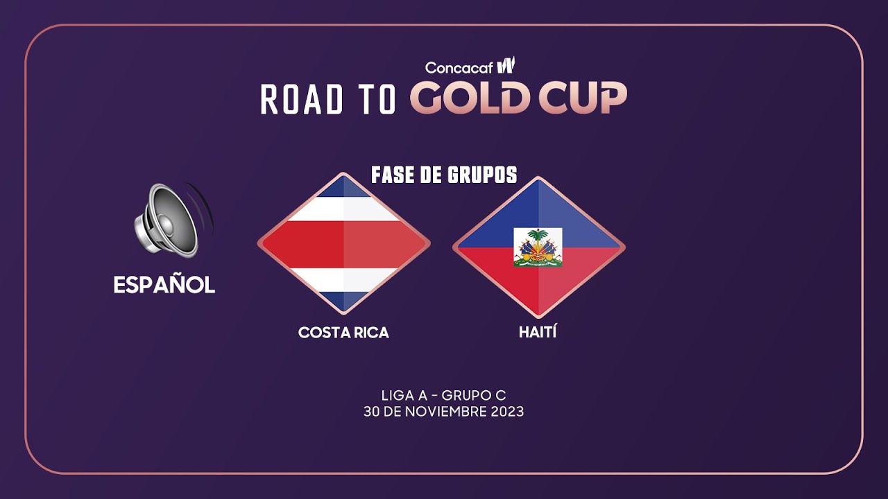 Costa Rica vs Haití | Clasificatoria Copa Oro Concacaf W 2024