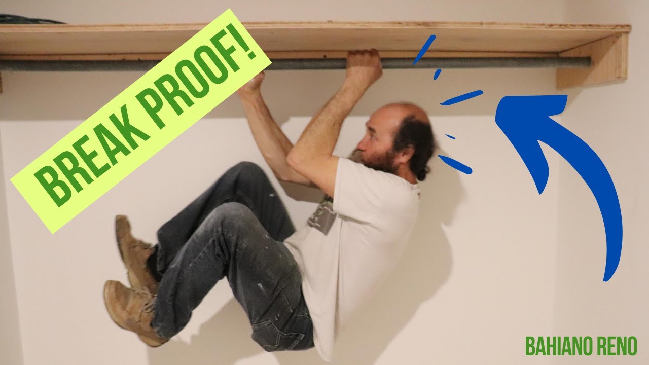 How to build WALL MOUNTED COAT RACK & SHELF