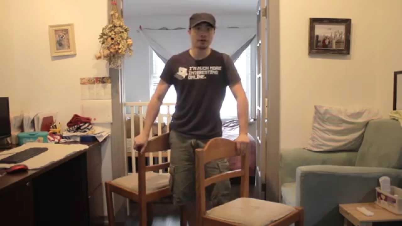 Workout Routines - Chair Dips Home Gym (At Home Workouts)