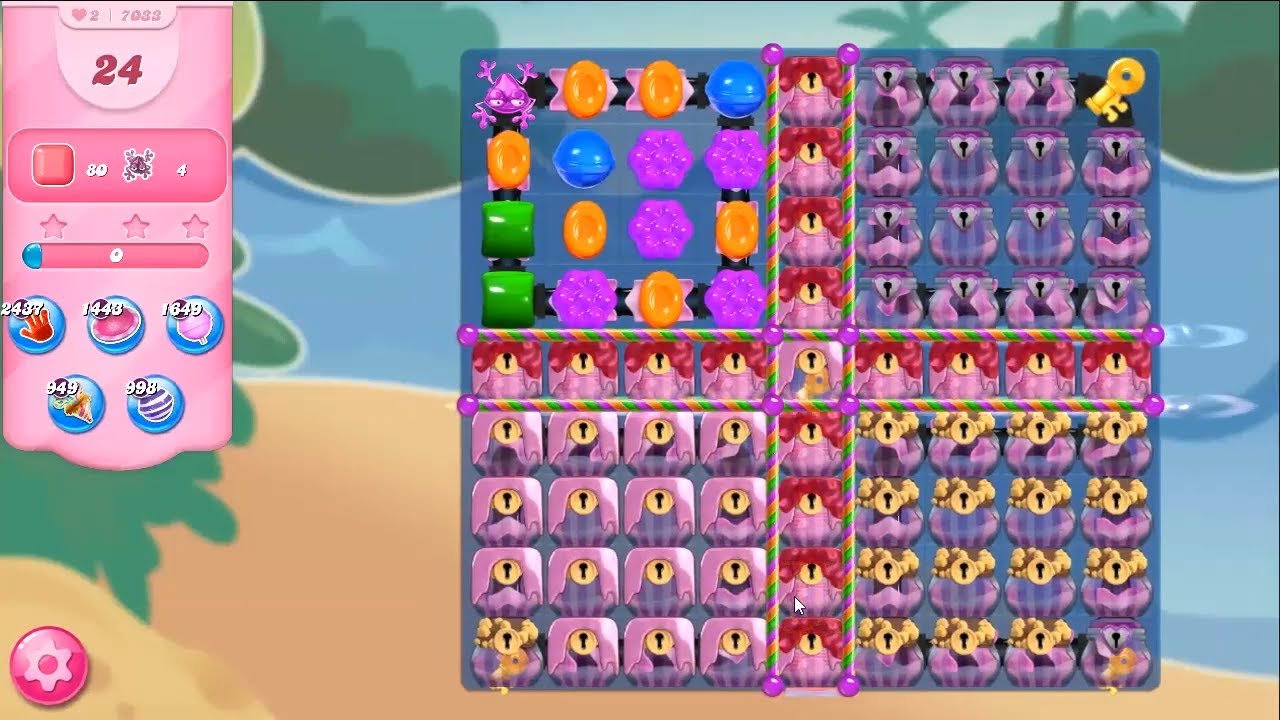 Candy Crush Saga LEVEL 7033 NO BOOSTERS