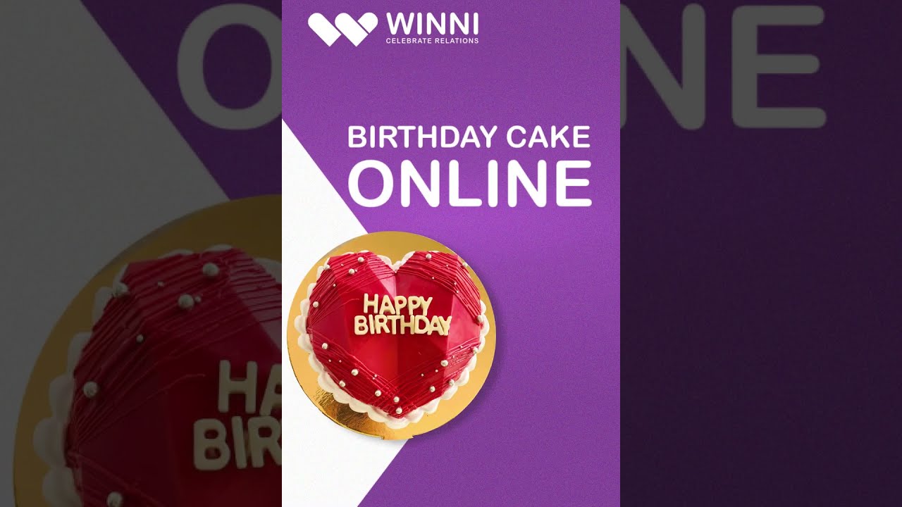 Best Birthday Cake Delivery in India | Birthday Cake | Cake | Order & send cake online - Winni