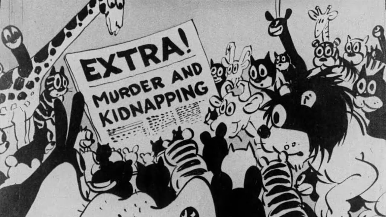 Wicked City | 1926 | Aesop's Fables Silent Cartoon | Paul Terry