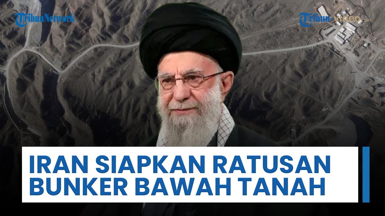 Iran Isyaratkan Siaga Perang, Siapkan Ratusan Bunker Bawah Tanah sebagai Antisipasi Lawan Ancaman AS