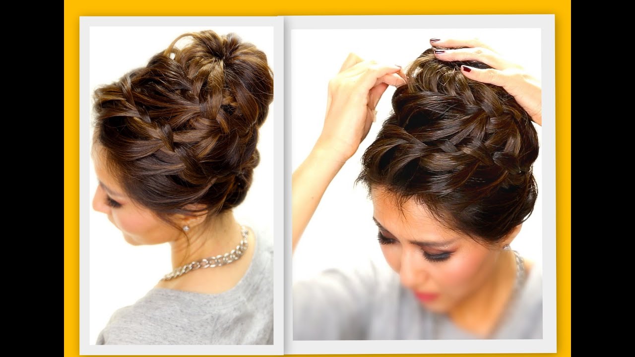 ★ Epic BRAID BUN | Braids HAIRSTYLES for Long Medium Hair