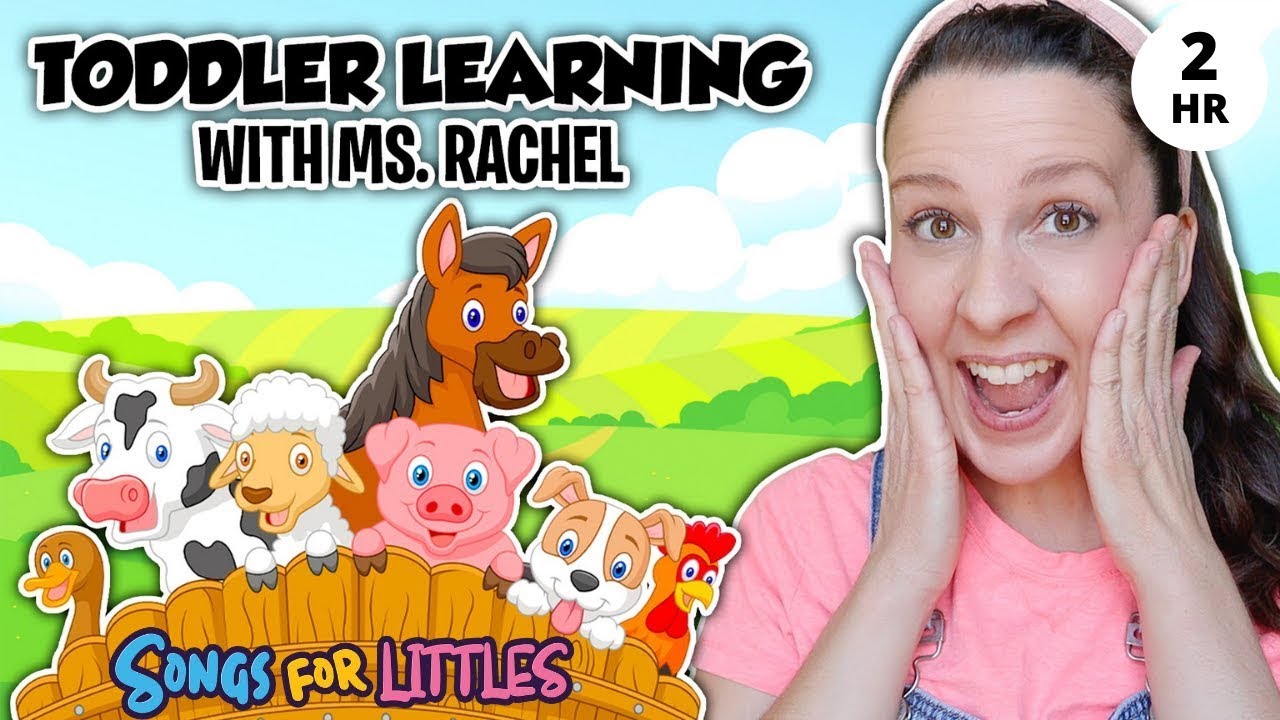 Preschool & Toddler Learning Video with Ms Rachel - Learn Shapes, Letters, Numbers, Colors & More