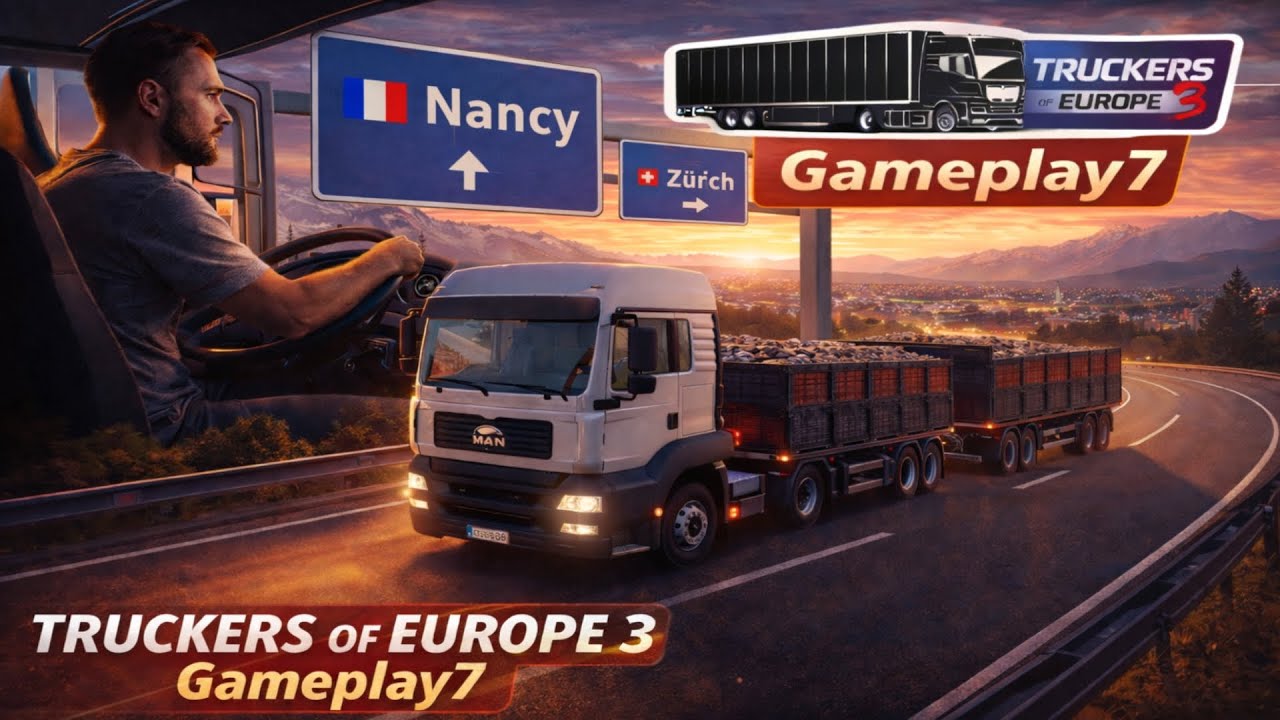 Starting My Afternoon Career Trip after Very Long Time in Toe3 #gameplay7  #truckersofeurope3