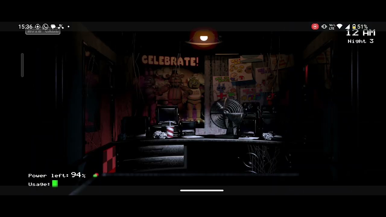 FNAF 1 noite 2 e 3