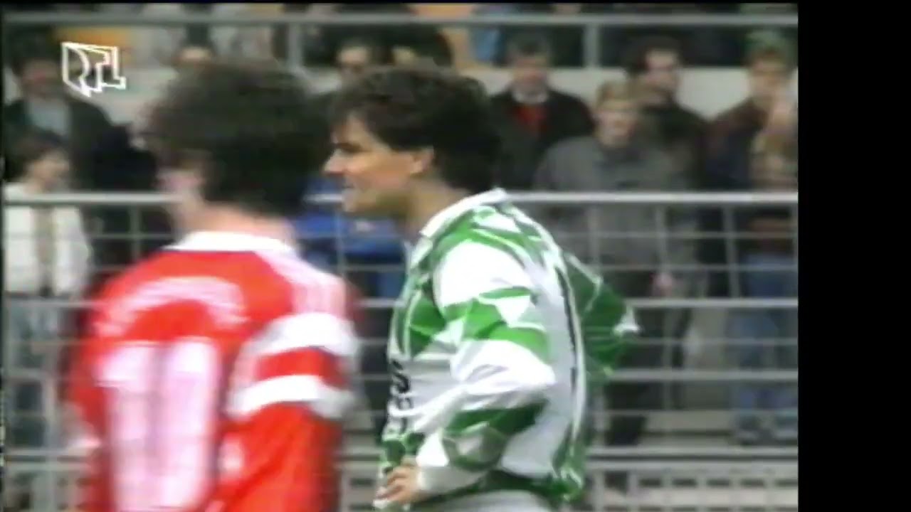 1990/91 - 28.Spieltag: Werder Bremen - BAYER 04 LEVERKUSEN