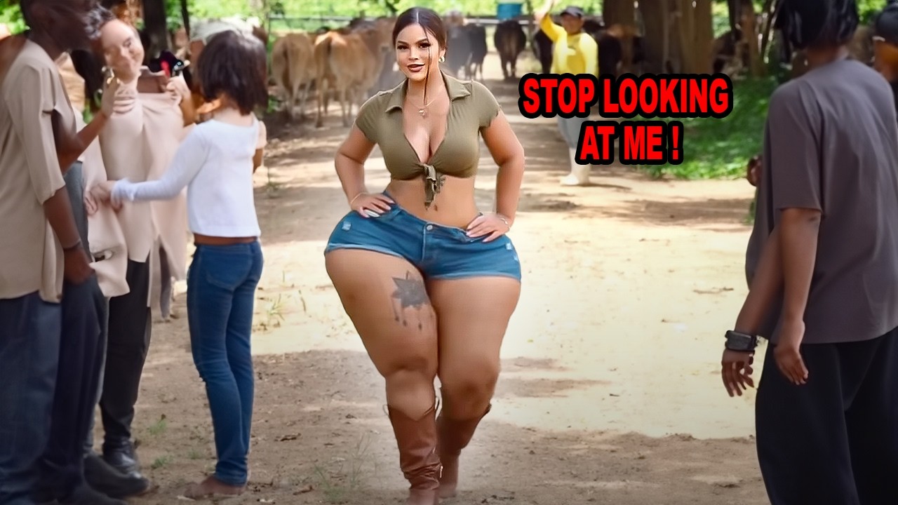 Chick with MASSIVE BUNS claims to hate attention