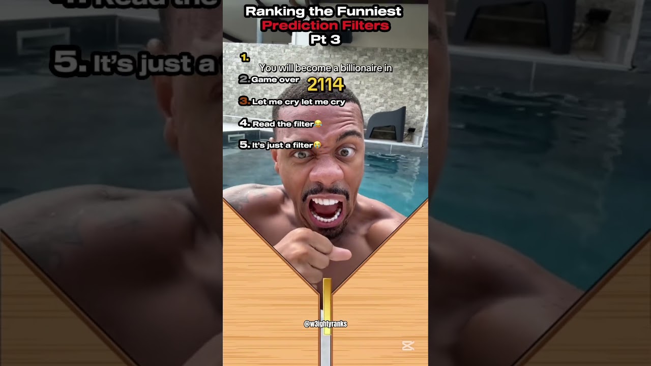 Ranking The Funniest Prediction Filters Part 3 ||