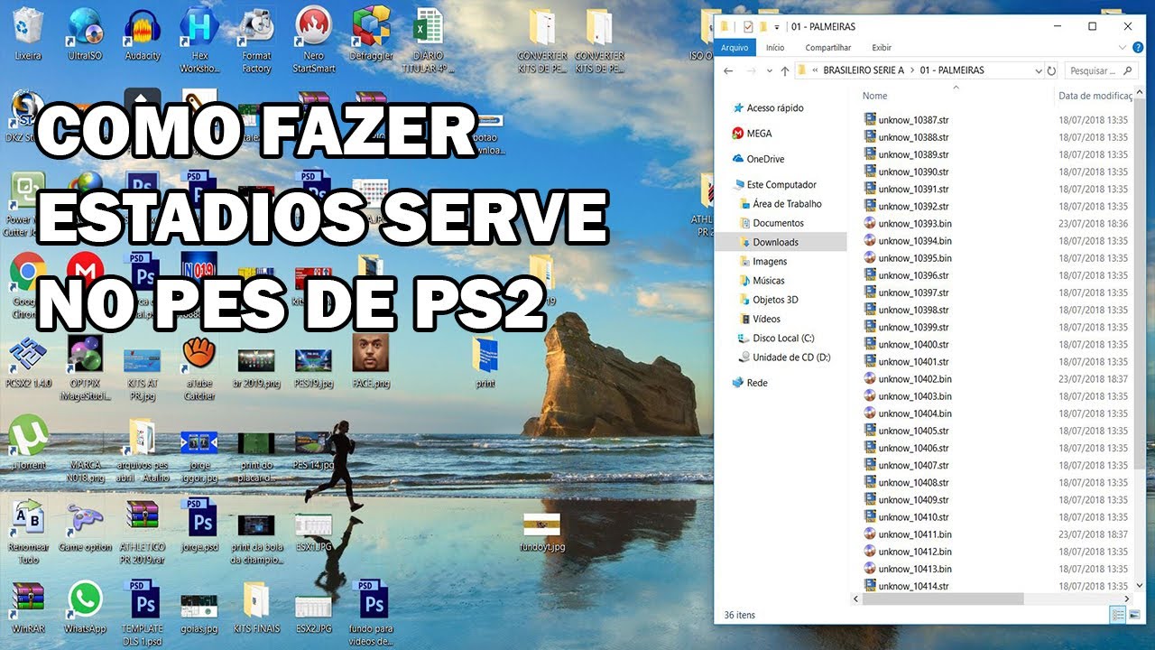 COMO COLOCAR STADIUM SERVE NO PES DE PS2 ‹ NEILTON 019 ›