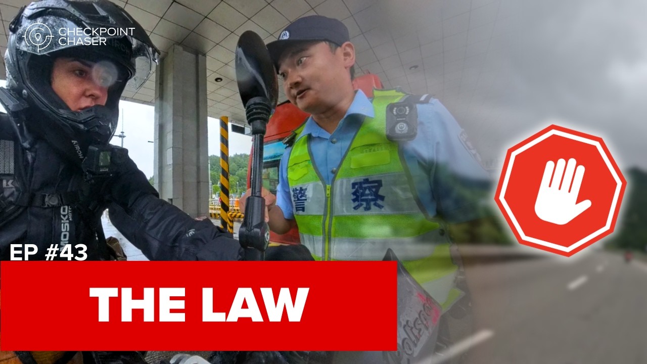 STOPPED by Chinese POLICE twice🚨 we are NOT ALLOWED here! S01E43