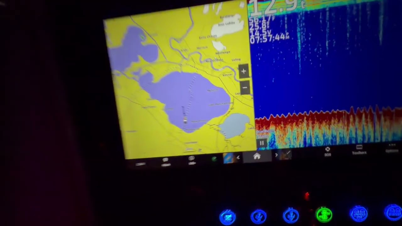 New Orleans to Madisonville on Lake Pontchartrain (Night Return)