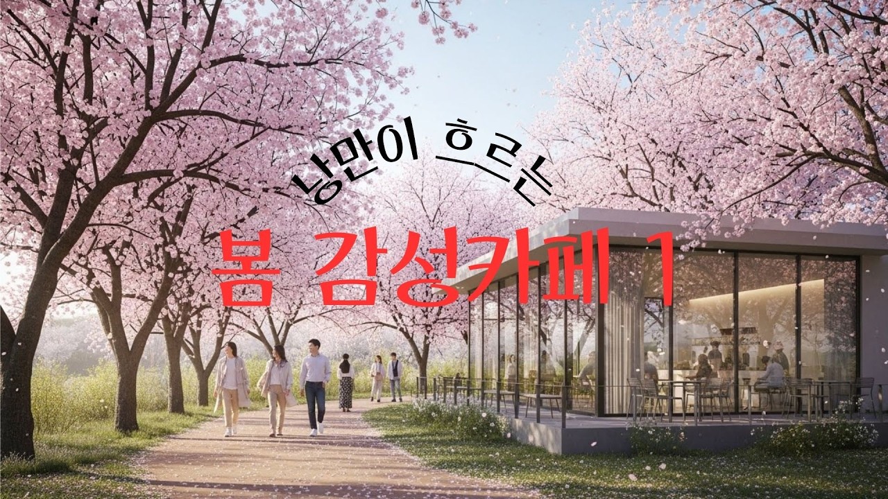 봄 감성카페 1    동영상