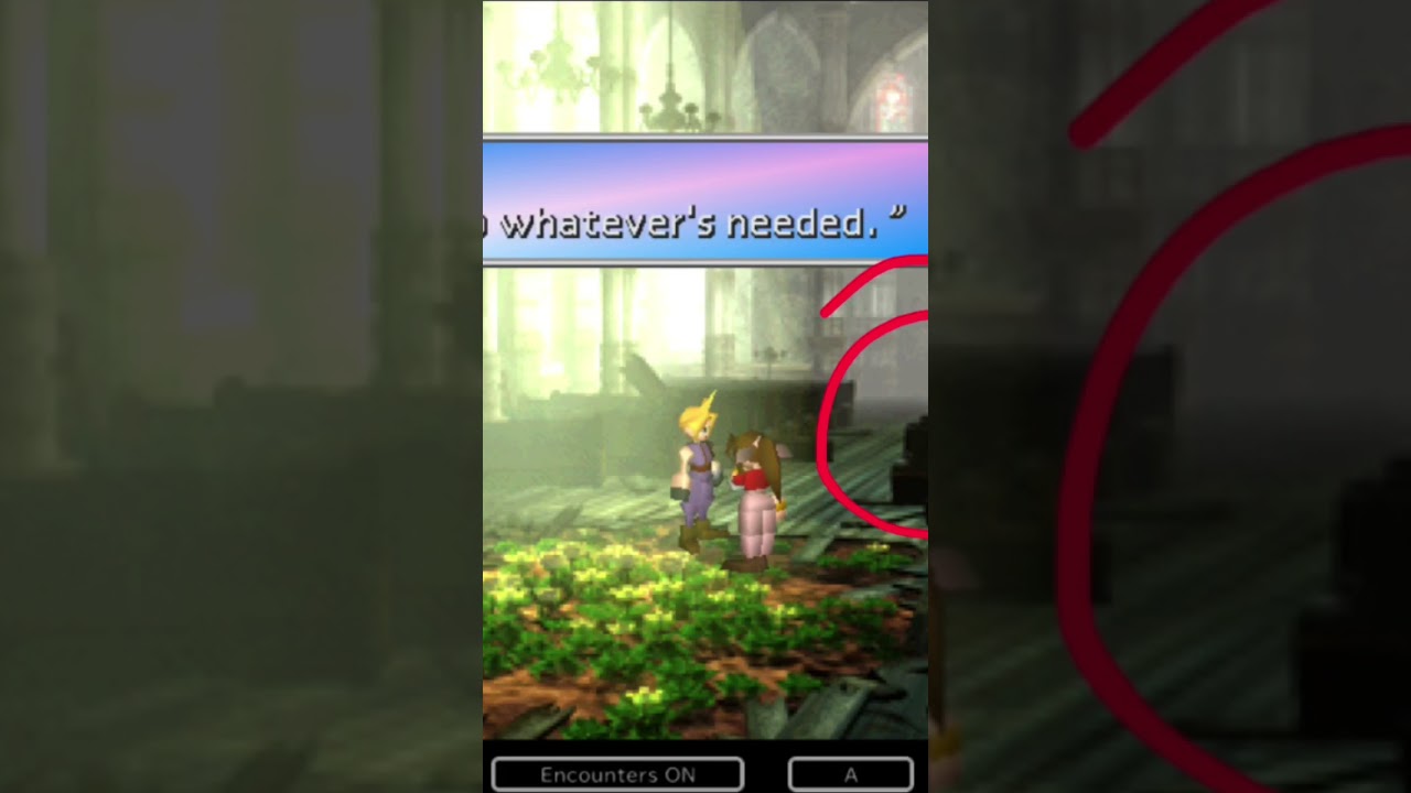 why there a roblox character in my final fantasy 7