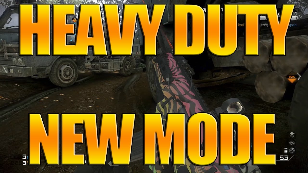 NEW MODE - HEAVY DUTY GAMEPLAY- Call of Duty Ghosts New Game Mode