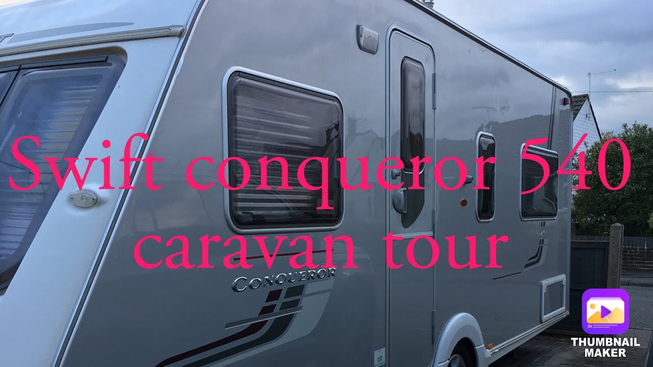 2008 Swift Conqueror 540/ caravan tour