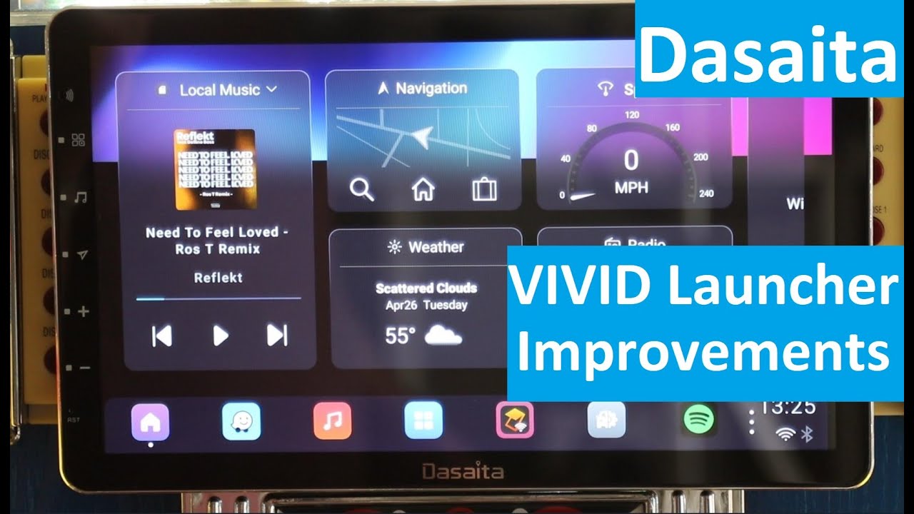 PREMIUM Dasaita Head Unit - Vivid Launcher Updates + Improvements