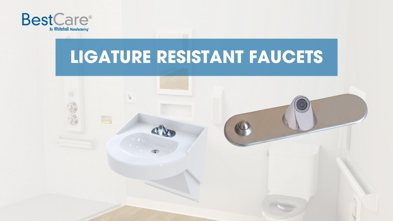 BestCare&reg; Ligature-Resistant Faucets by Whitehall Mfg for Healthcare Facilities