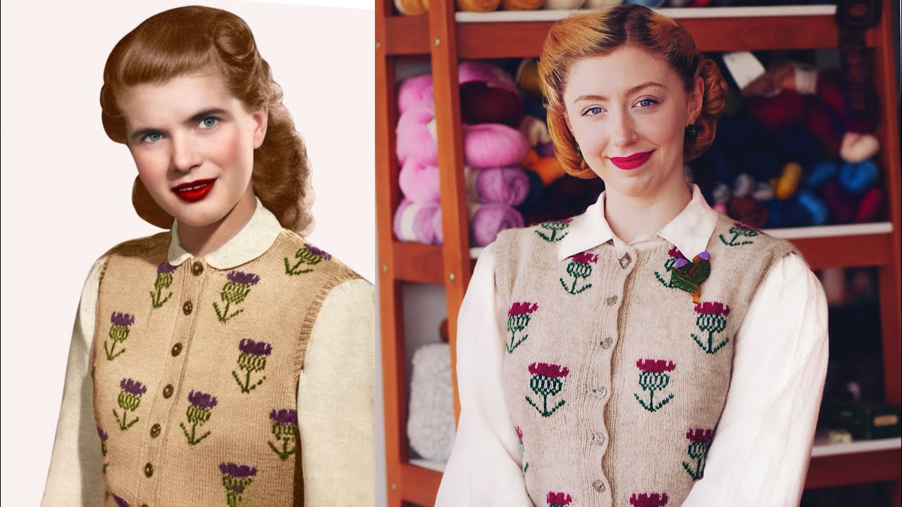 The Vintage Scottish Thistle Vest that Tried to Kill Me