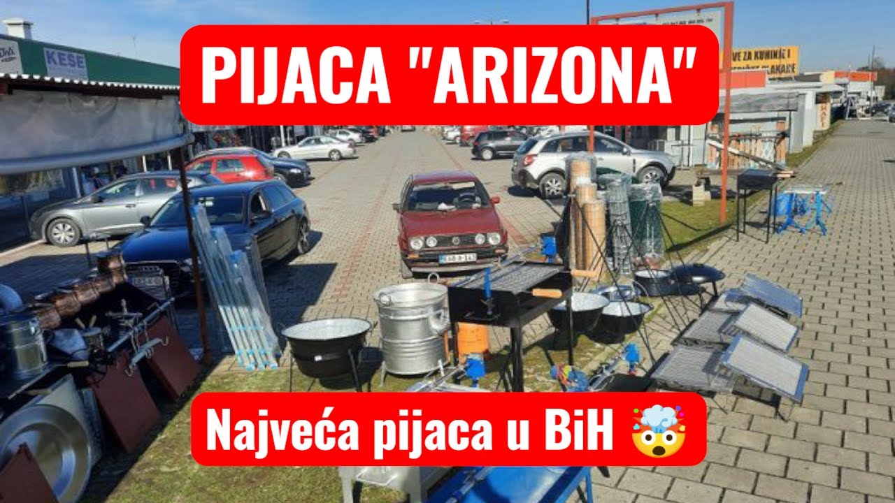 Najveća Pijaca u BiH ! 💥 Pogledajte Šta Sam Sve Snimio!